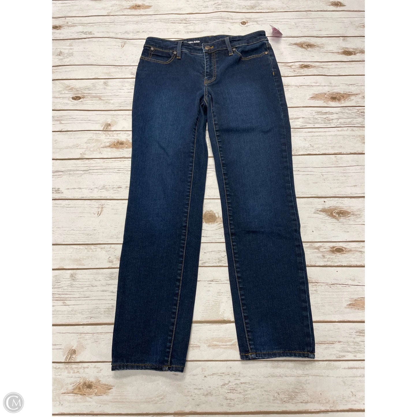 Jeans Skinny By Talbots In Blue Denim, Size: 2