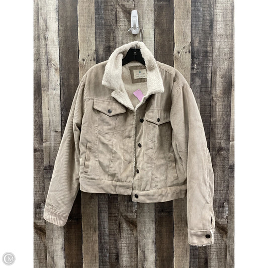 Jacket Other By Cme In Tan, Size: M