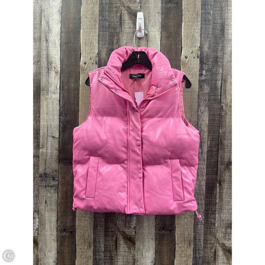 Vest Puffer & Quilted By New Look In Pink, Size: S