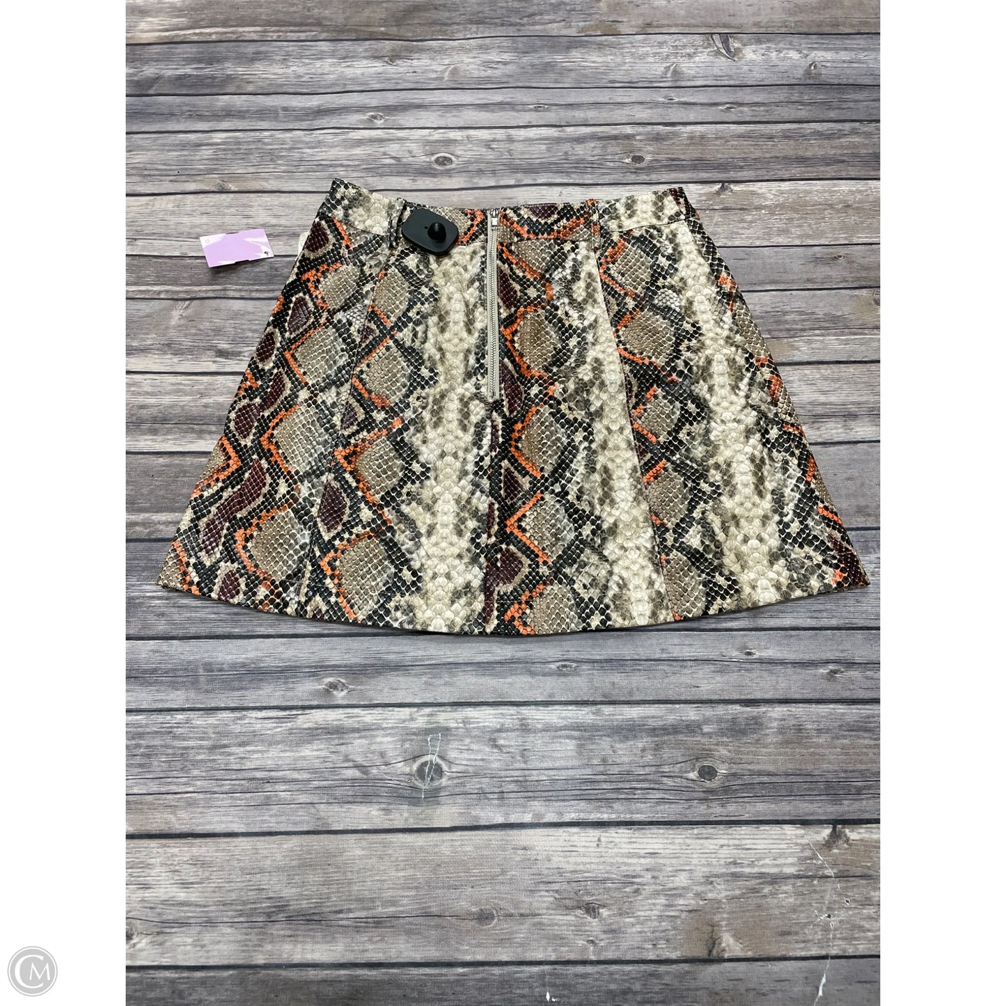 Skirt Mini & Short By Altard State In Animal Print, Size: S