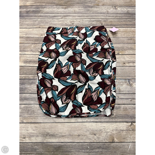 Skirt Midi By Loft In Multi-colored, Size: 2