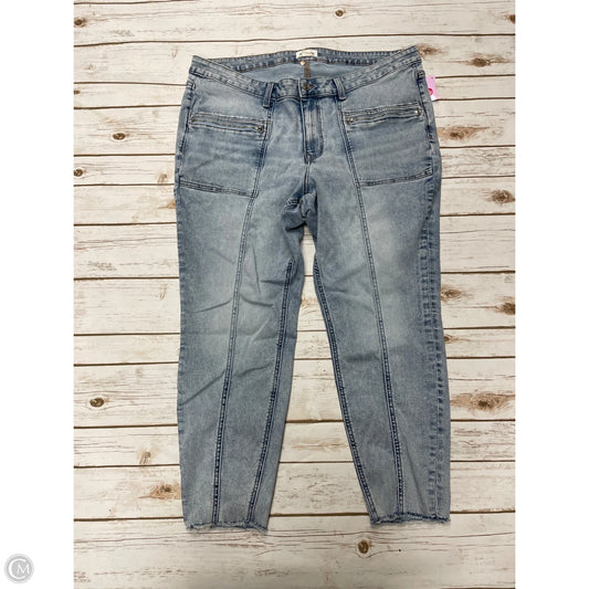 Jeans Skinny By Maurices In Blue Denim, Size: 22
