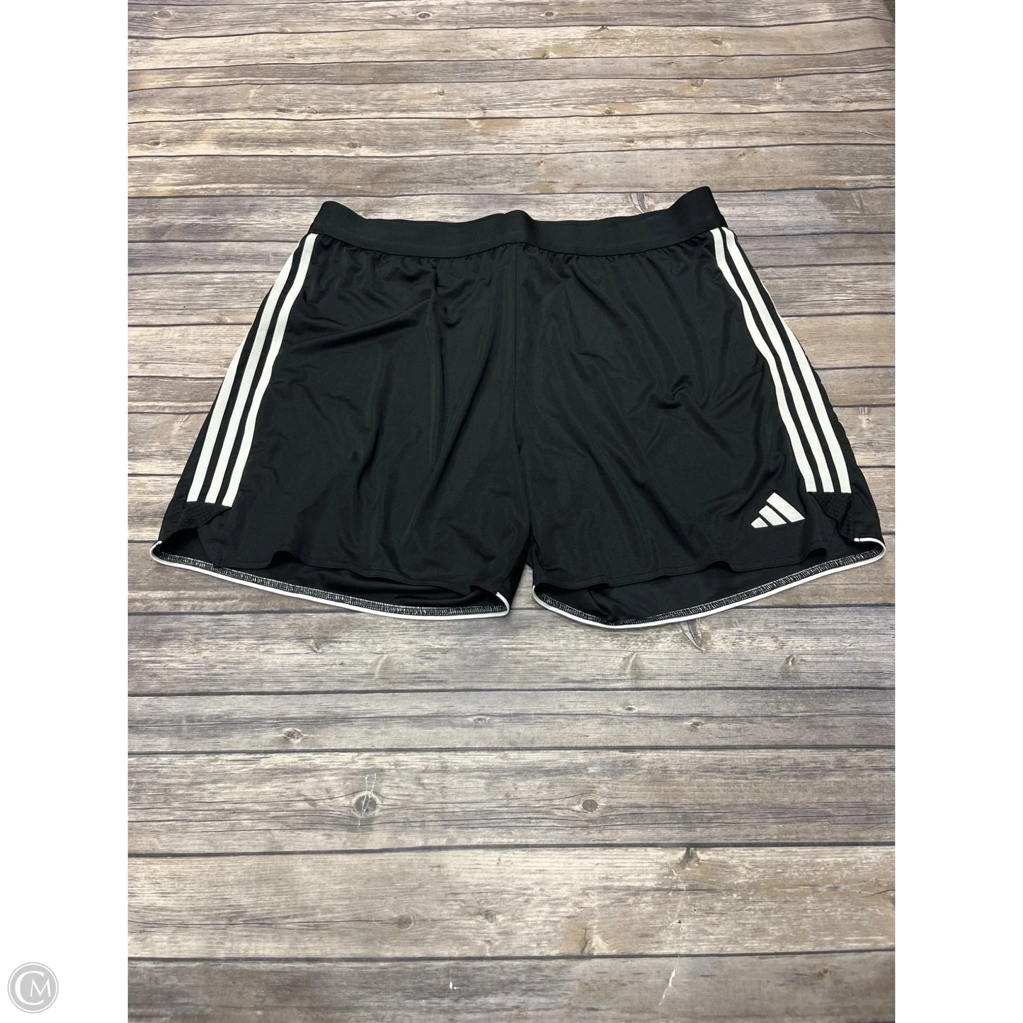 Athletic Shorts By Adidas In Black, Size: 3x