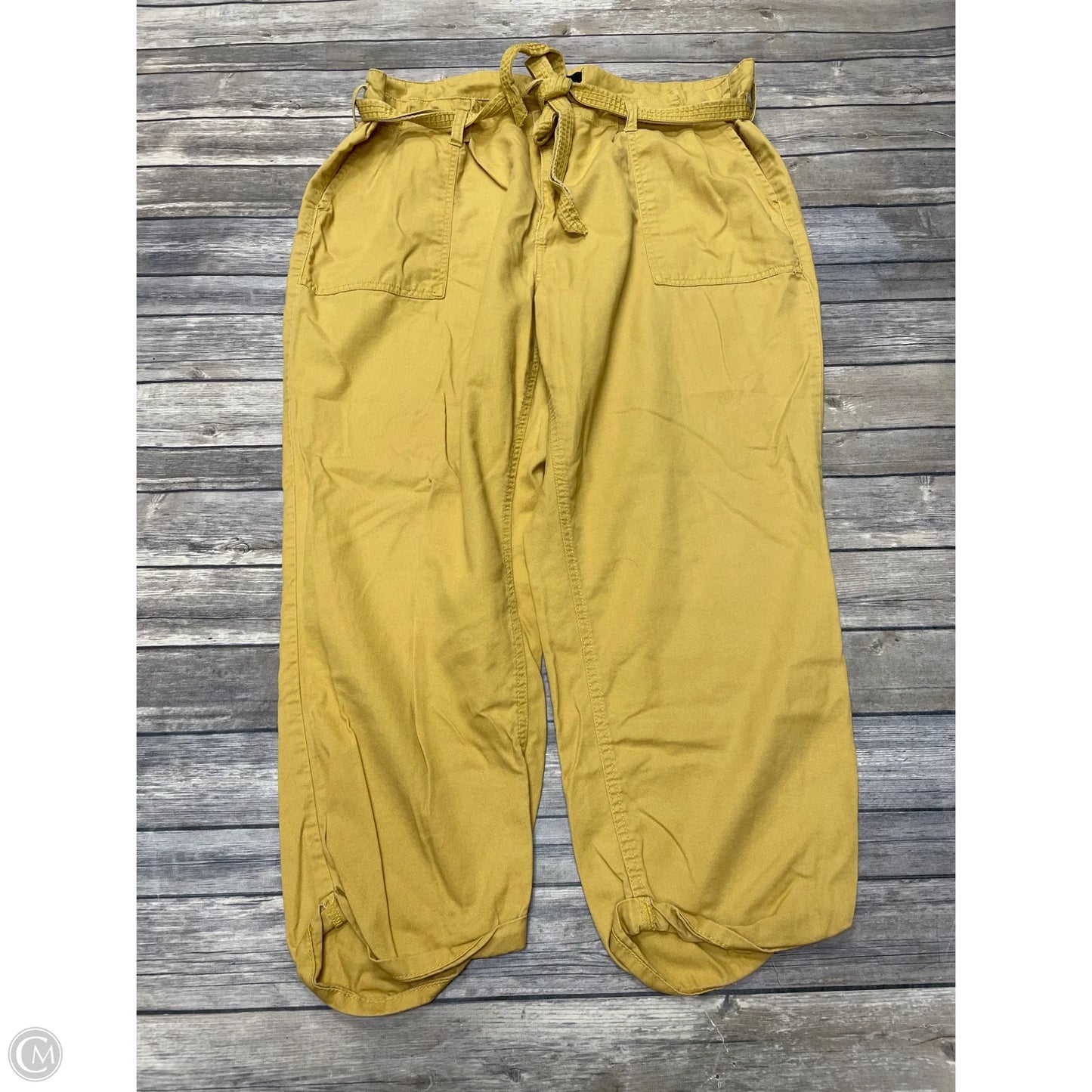 Pants Chinos & Khakis By Cme In Gold, Size: 2x
