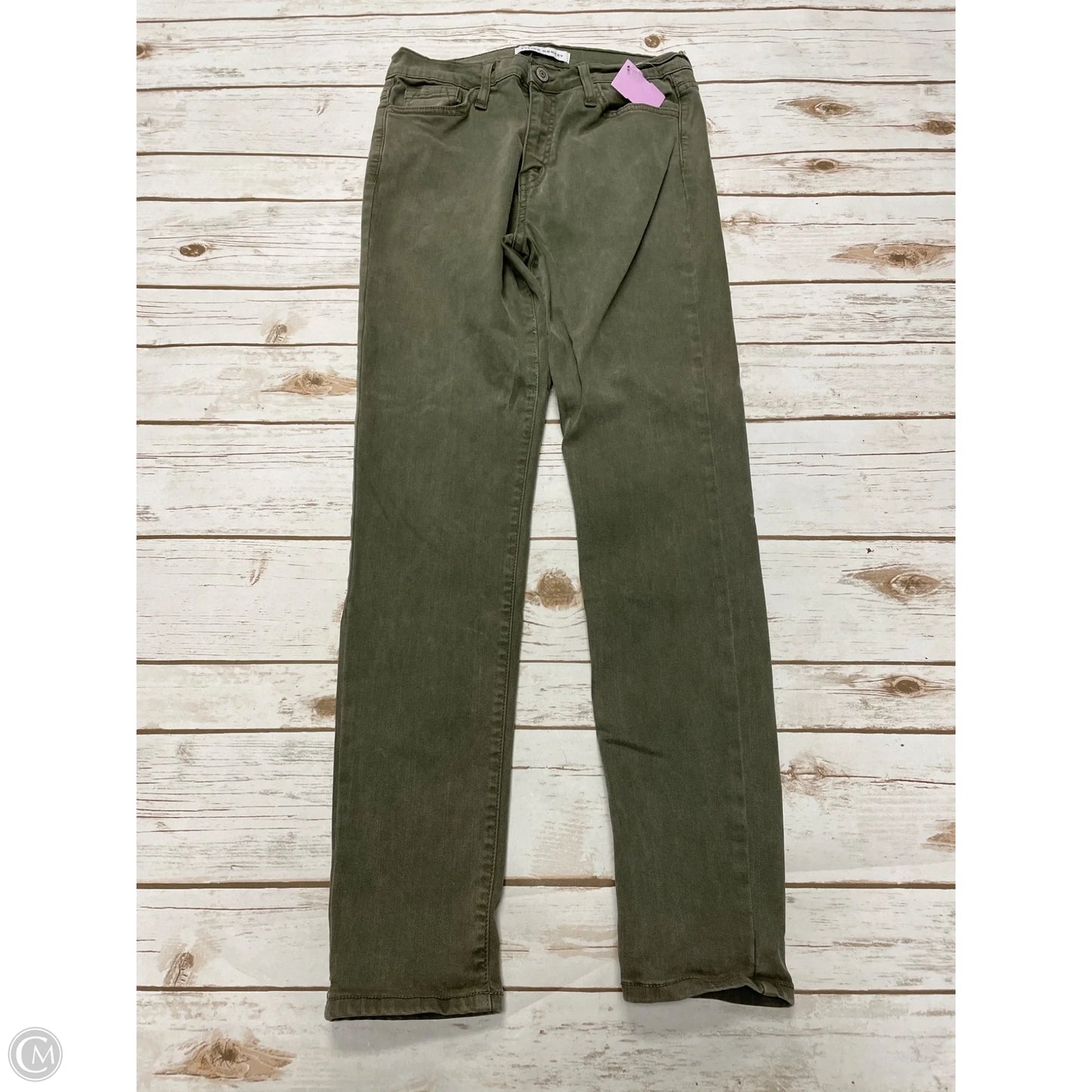 Jeans Skinny By Flying Monkey In Green, Size: 6
