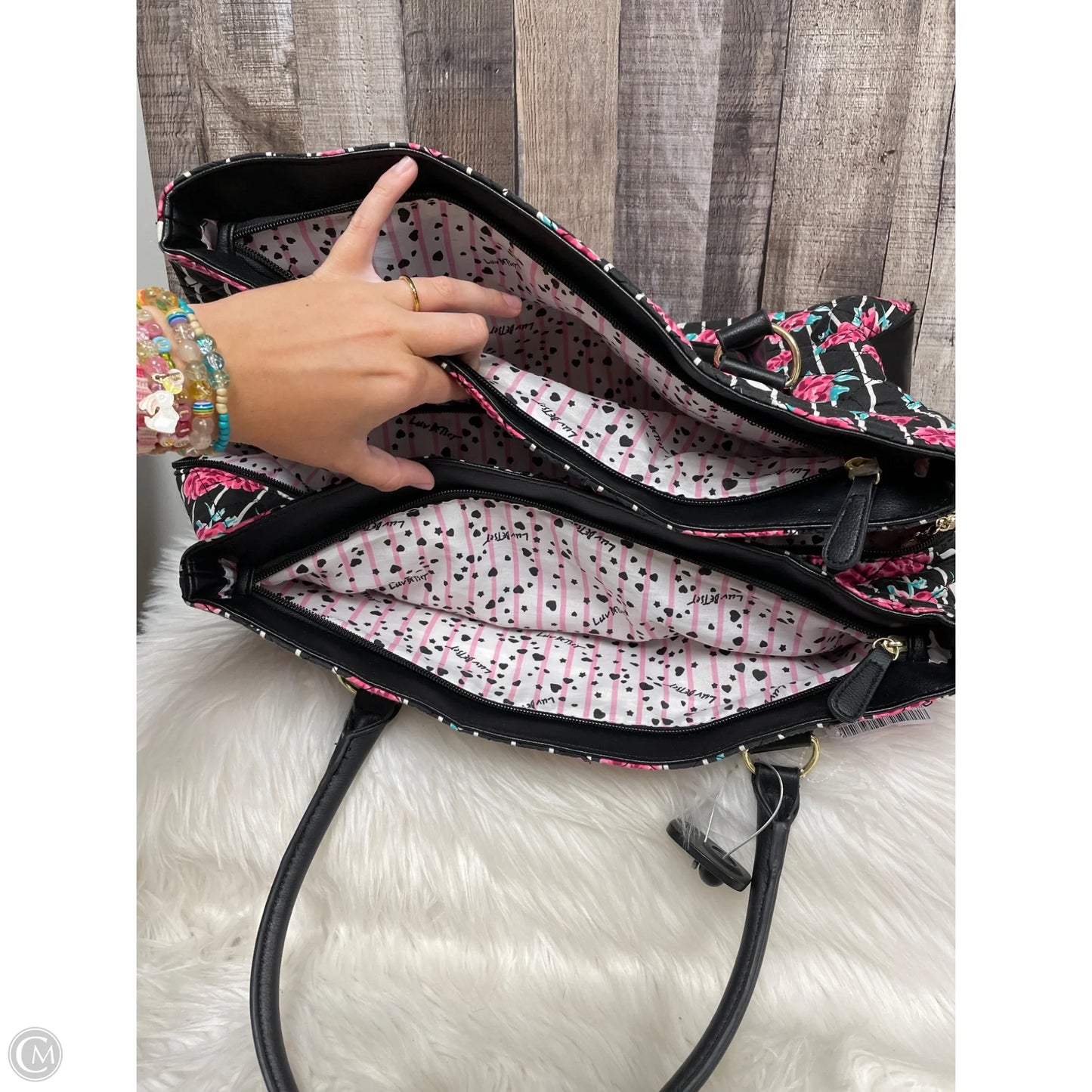 Duffle And Weekender By Betsey Johnson, Size: Large