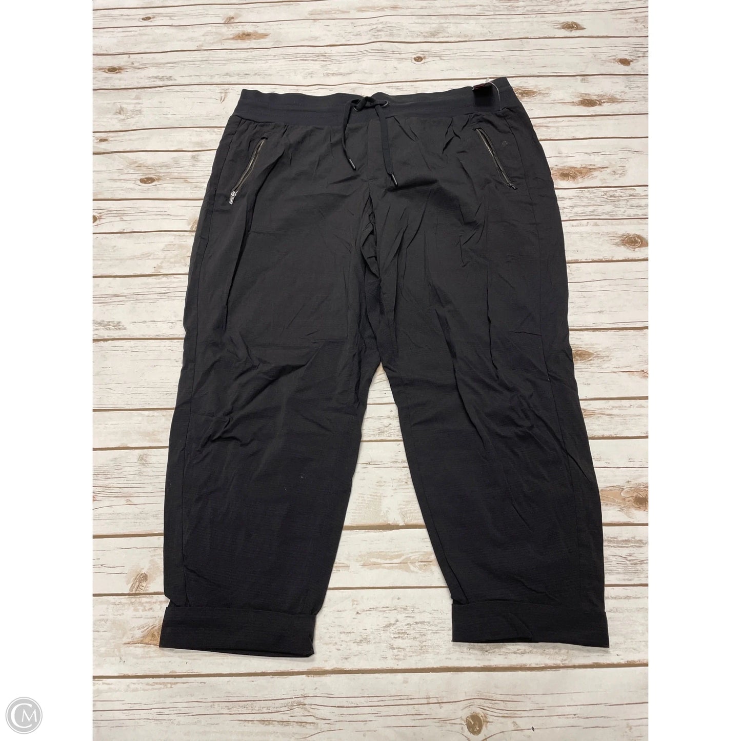 Athletic Pants By Athleta In Black, Size: 1x