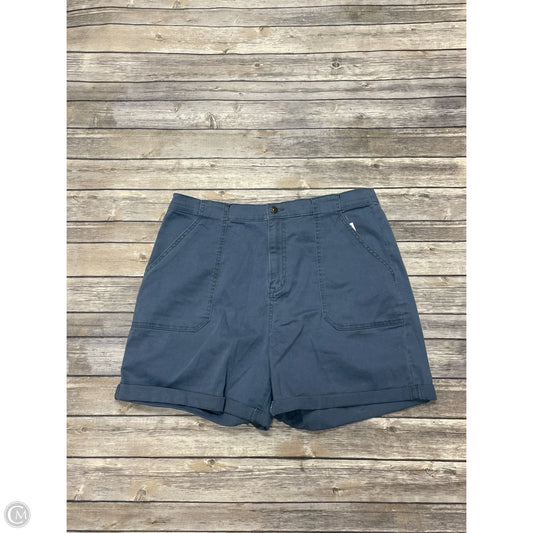 Shorts By Gloria Vanderbilt In Blue, Size: Xl