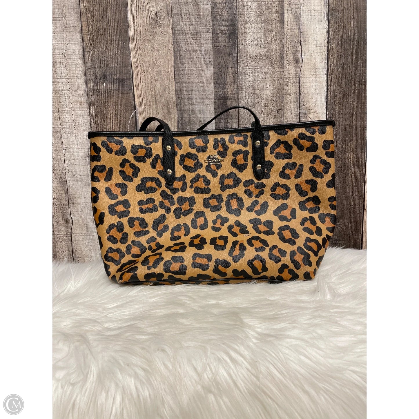Handbag Designer By Coach, Size: Medium