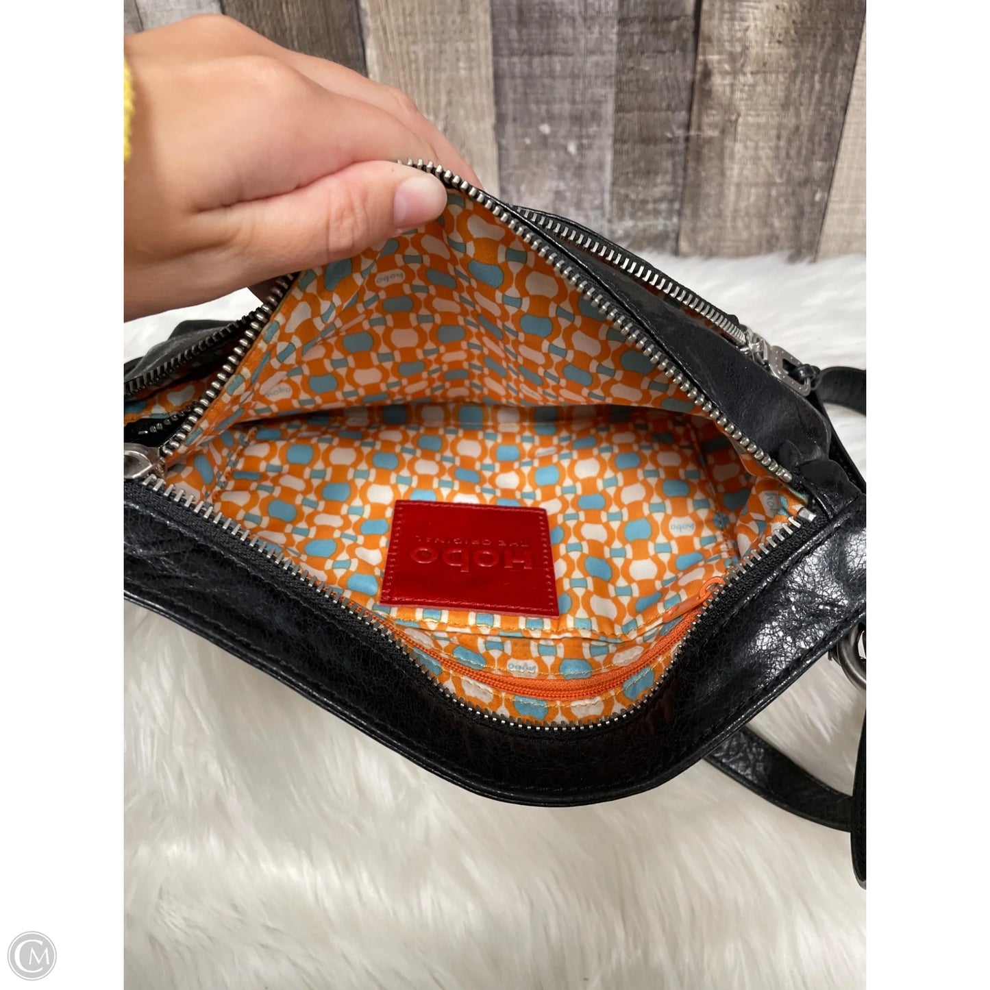 Crossbody Leather By Hobo Intl, Size: Medium