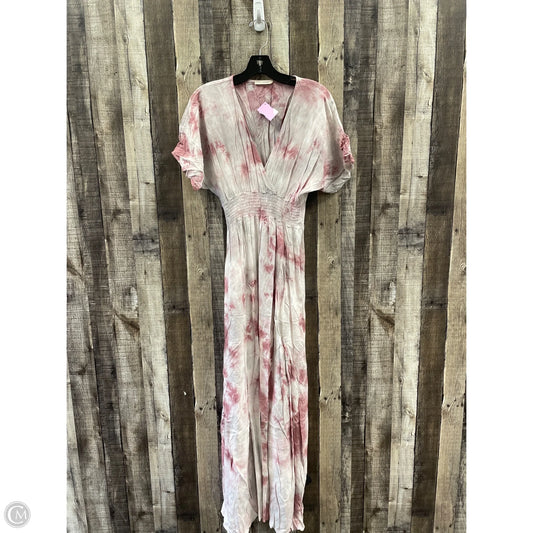Dress Casual Maxi By Promesa In Tie Dye Print, Size: S