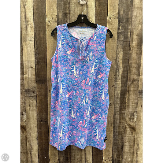 Dress Designer By Lilly Pulitzer In Blue, Size: M