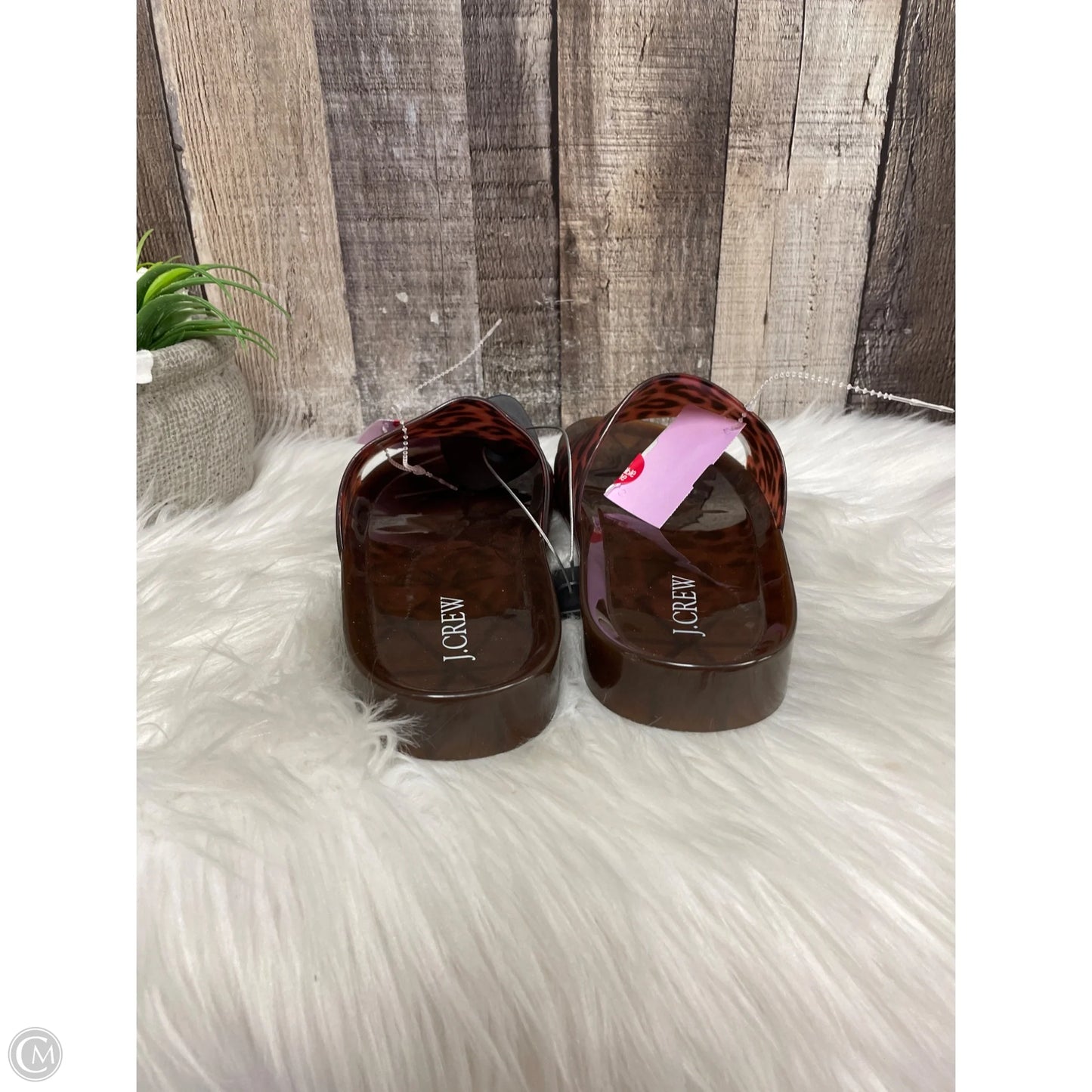 Shoes Flats By J. Crew In Animal Print, Size: 7