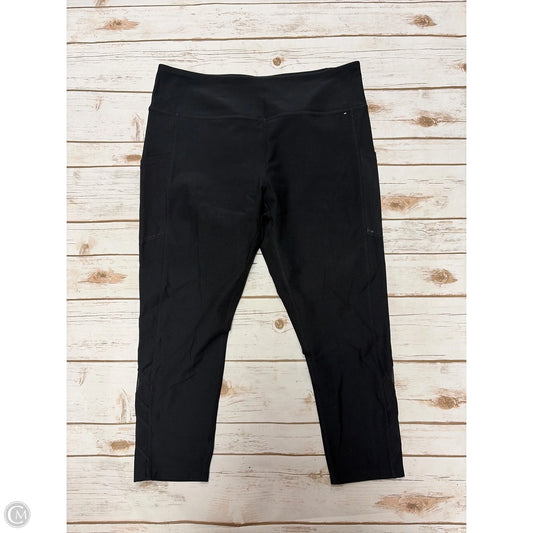 Athletic Leggings Capris By Mondetta In Black, Size: Xl