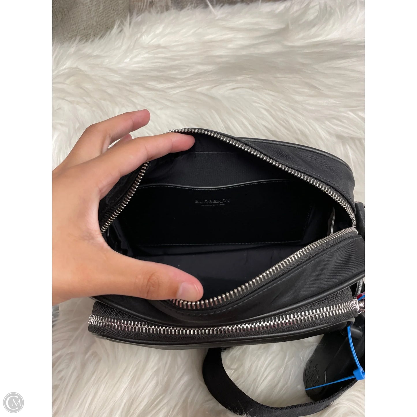 Belt Bag Luxury Designer By Burberry, Size: Medium