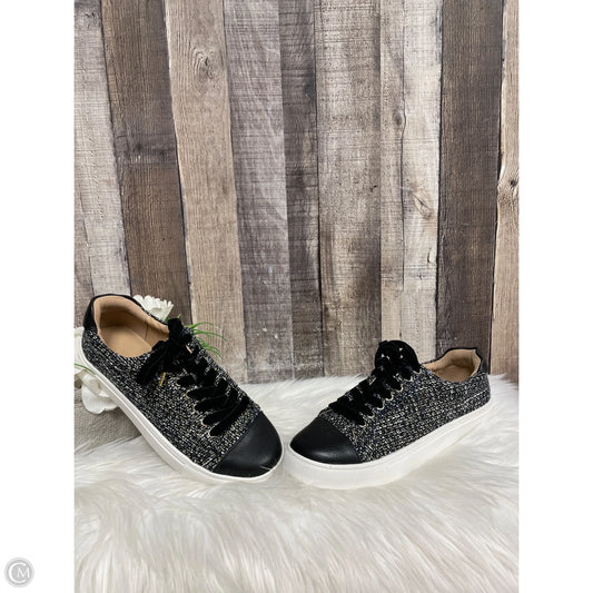 Shoes Sneakers By Loft In Black, Size: 7.5