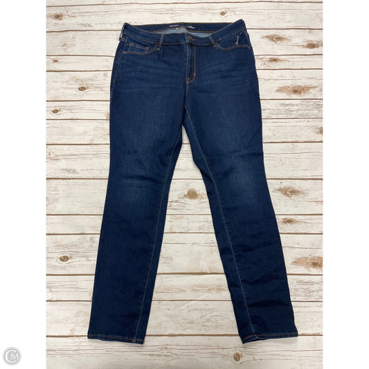Jeans Skinny By Old Navy In Blue Denim, Size: 14