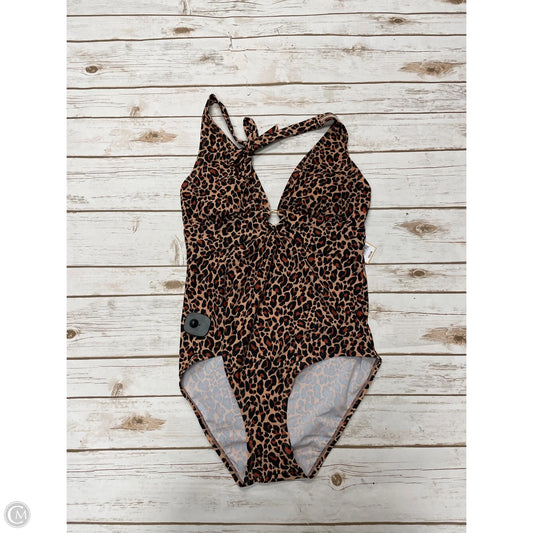 Swimsuit By Kona Sol In Animal Print, Size: L
