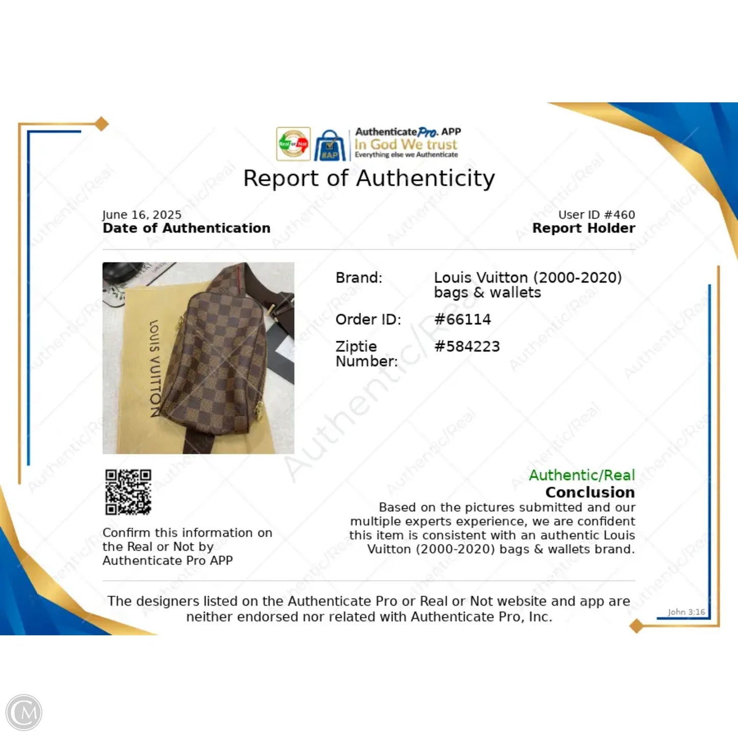 Belt Bag Luxury Designer By Louis Vuitton, Size: Small