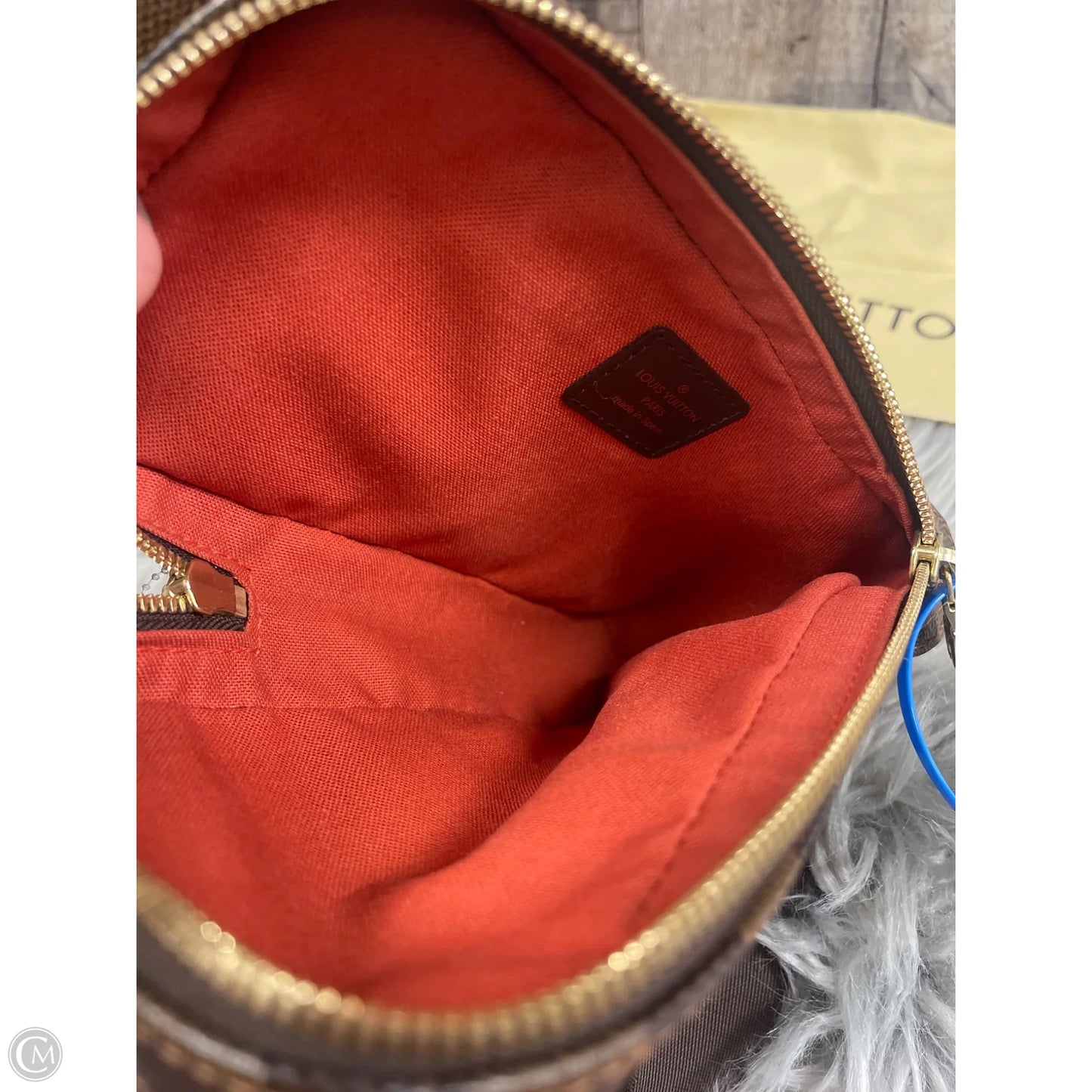 Belt Bag Luxury Designer By Louis Vuitton, Size: Small