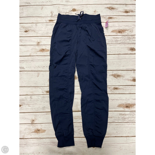 Athletic Pants By Lululemon In Navy, Size: 4