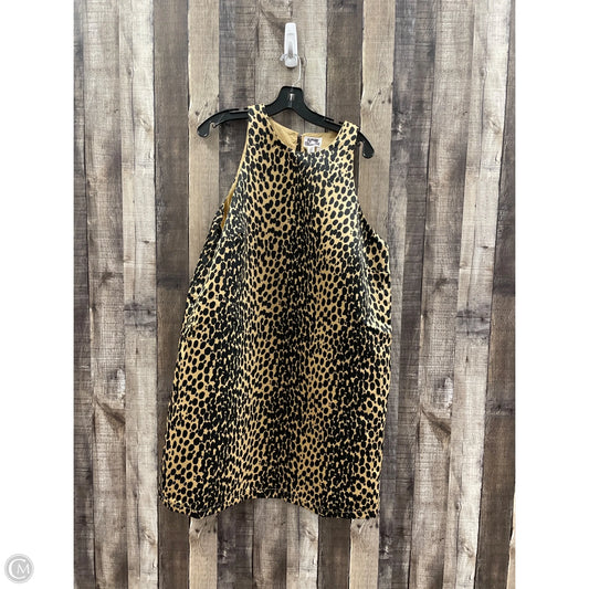 Dress Casual Midi By Cme In Animal Print, Size: Xxl