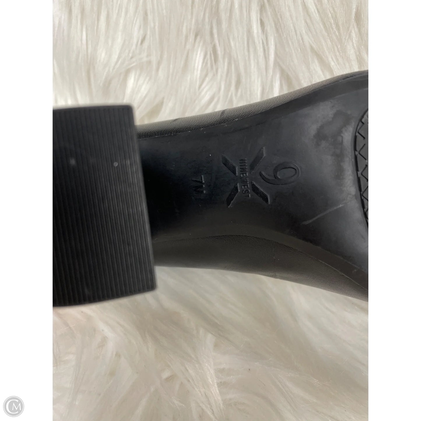Shoes Heels Block By Nine West In Black, Size: 7