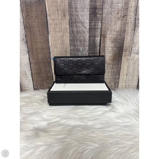 Wallet Luxury Designer By Gucci, Size: Medium