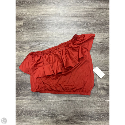 Top Sleeveless By A New Day In Brown, Size: M