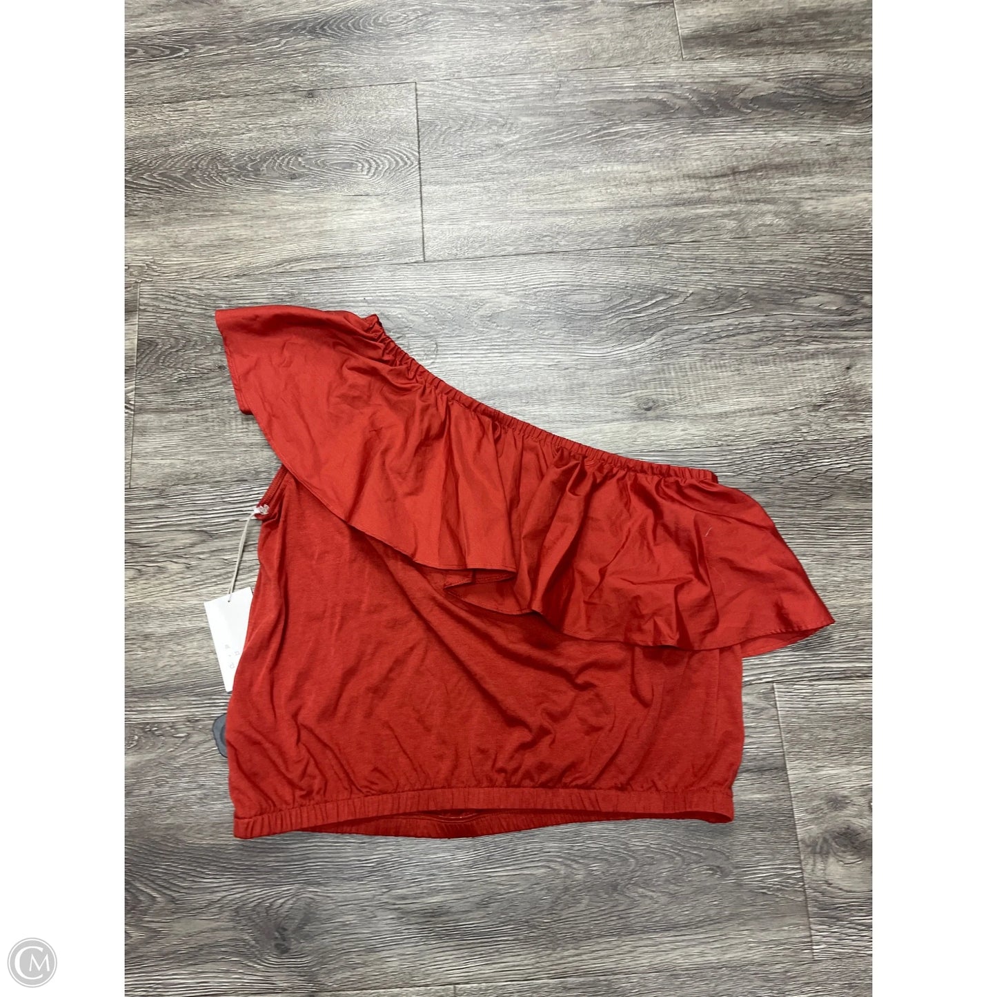 Top Sleeveless By A New Day In Brown, Size: M