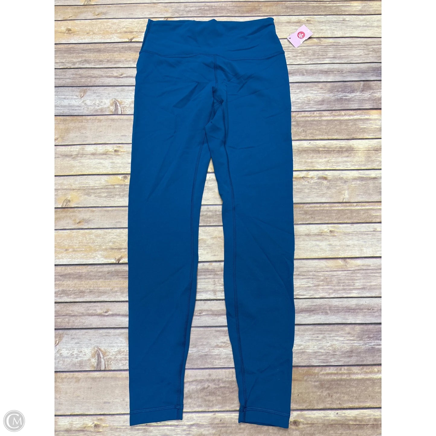 Athletic Leggings By Lululemon In Blue, Size: 8