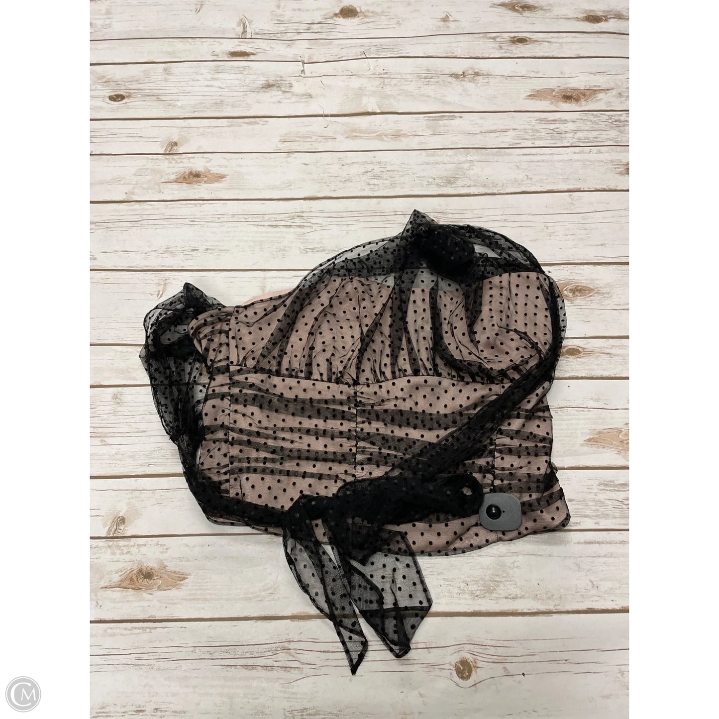 Top Long Sleeve By Anthropologie In Black, Size: Xl