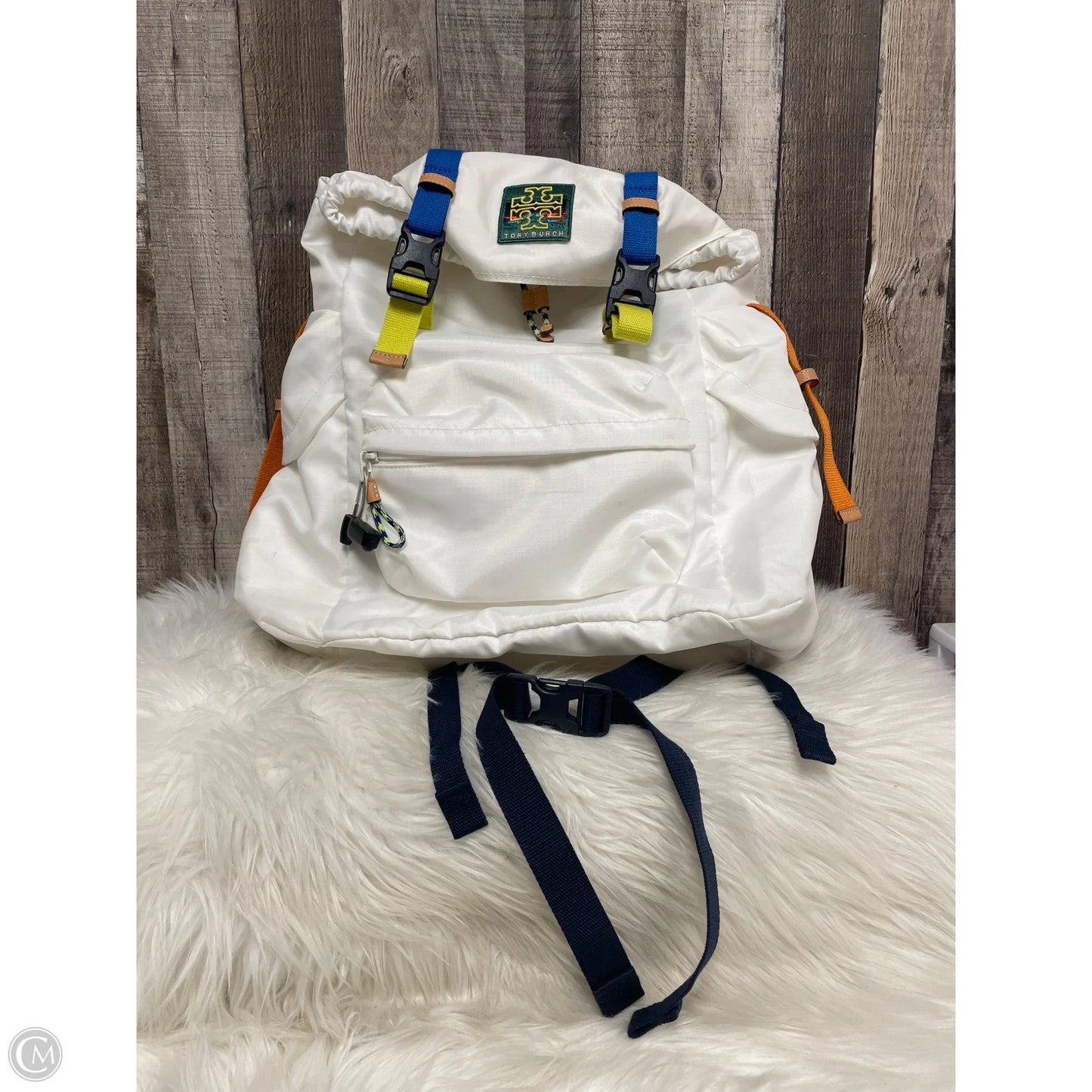 Backpack Designer By Tory Burch, Size: Large