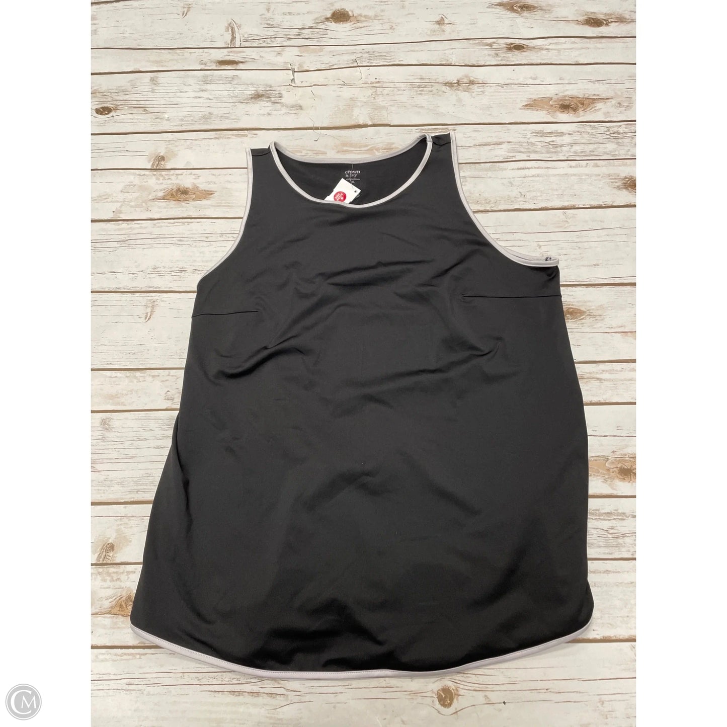 Top Sleeveless By Crown And Ivy In Black, Size: Xl
