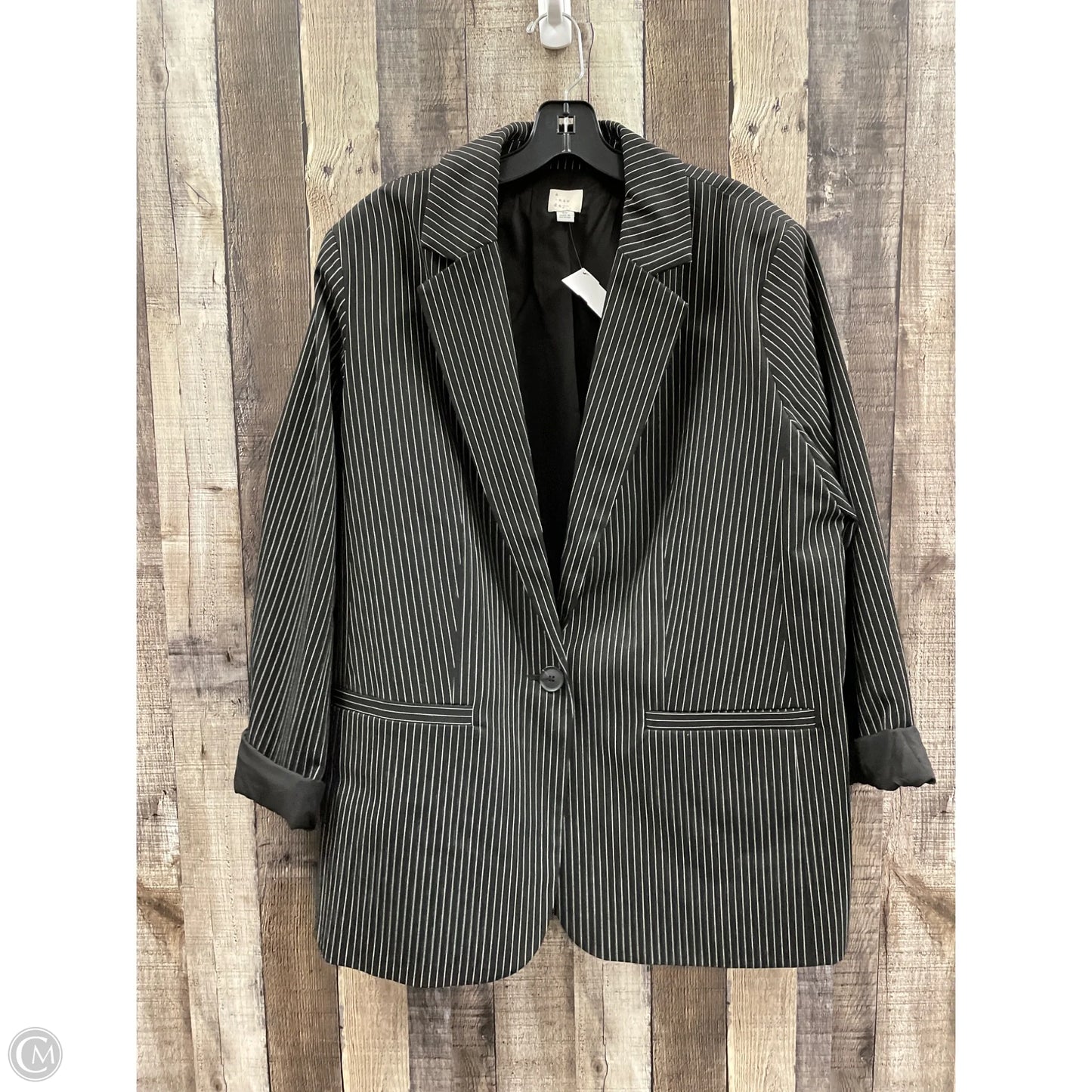 Blazer By A New Day In Black, Size: Xl