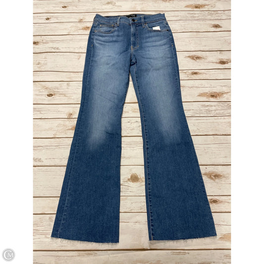 Jeans Flared By Veronica Beard In Blue Denim, Size: 8