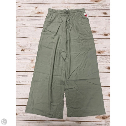 Pants Wide Leg By A New Day In Green, Size: S