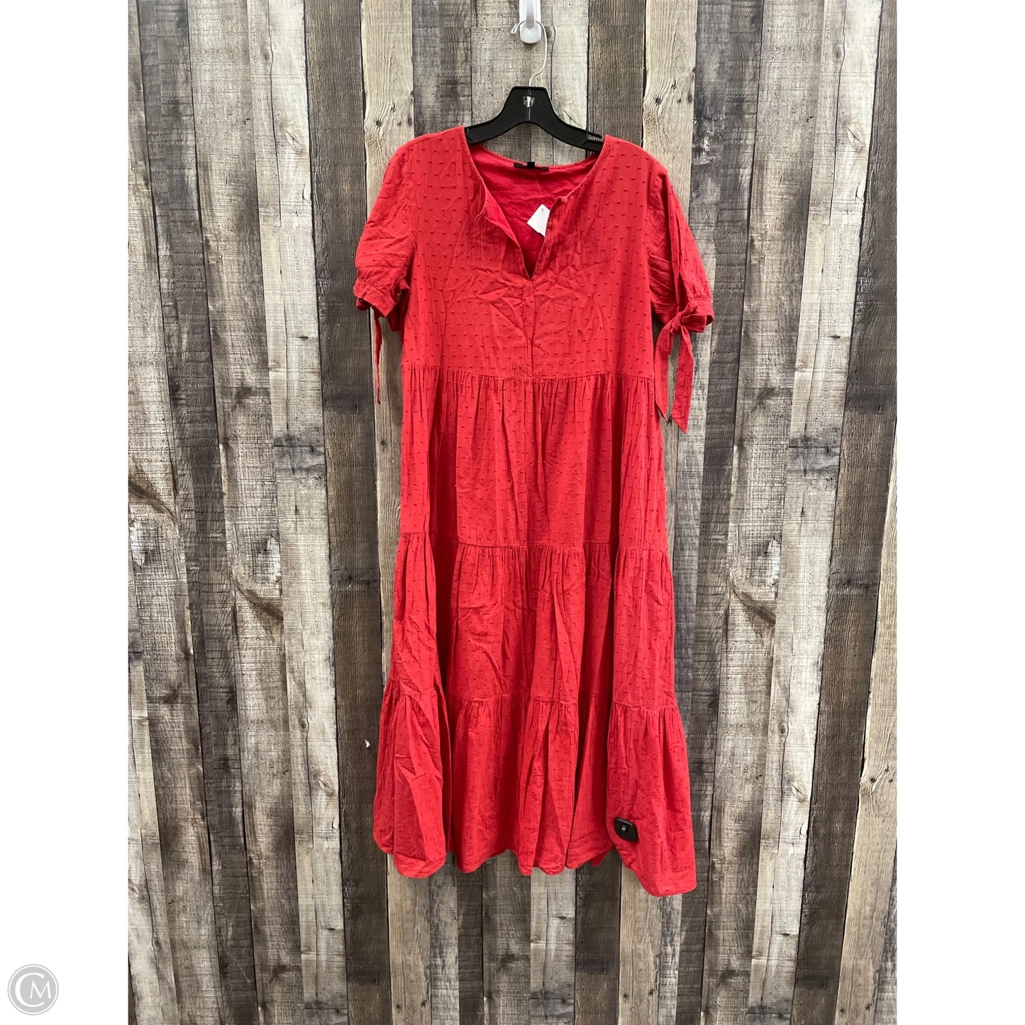 Dress Casual Maxi By Madewell In Red, Size: S