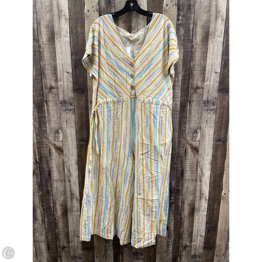 Jumpsuit By World Market In Striped Pattern, Size: S