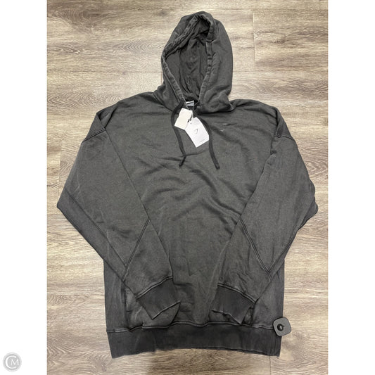 Athletic Sweatshirt Hoodie By Gym Shark In Black, Size: L