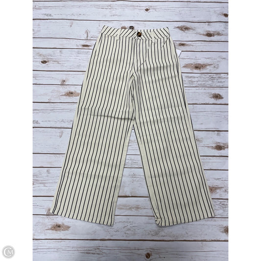 Jeans Flared By Pacsun In Striped Pattern, Size: Xs