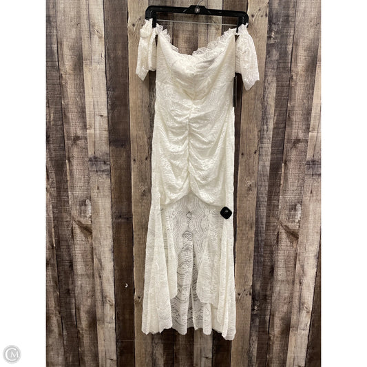 Dress Party Long By Venus In White, Size: S