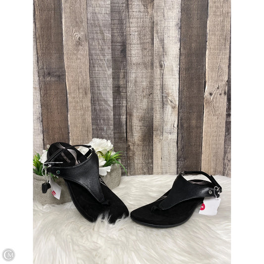 Sandals Flats By Cme In Black, Size: 8
