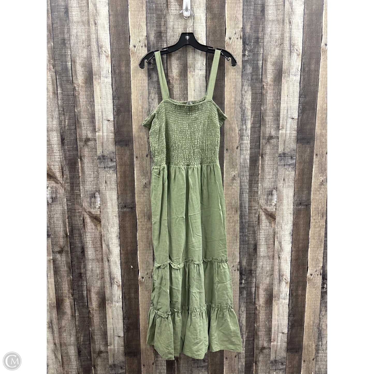 Dress Casual Maxi By Falls Creek In Green, Size: 1x