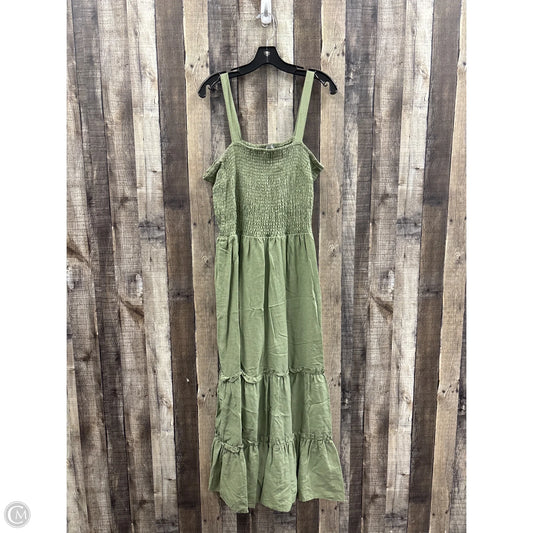 Dress Casual Maxi By Falls Creek In Green, Size: 1x