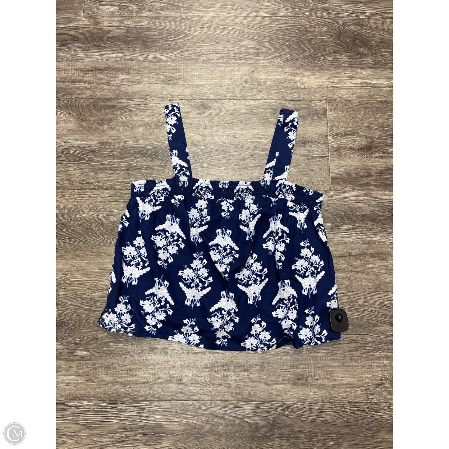 Top Sleeveless By J. Crew In Navy, Size: L