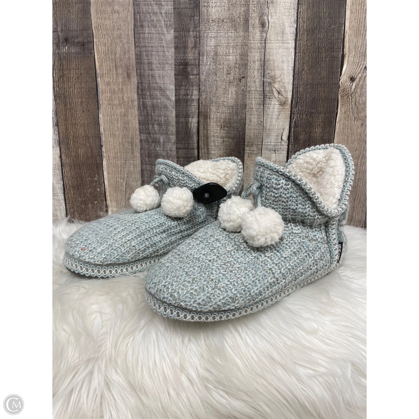 Slippers By Muk Luks In Blue