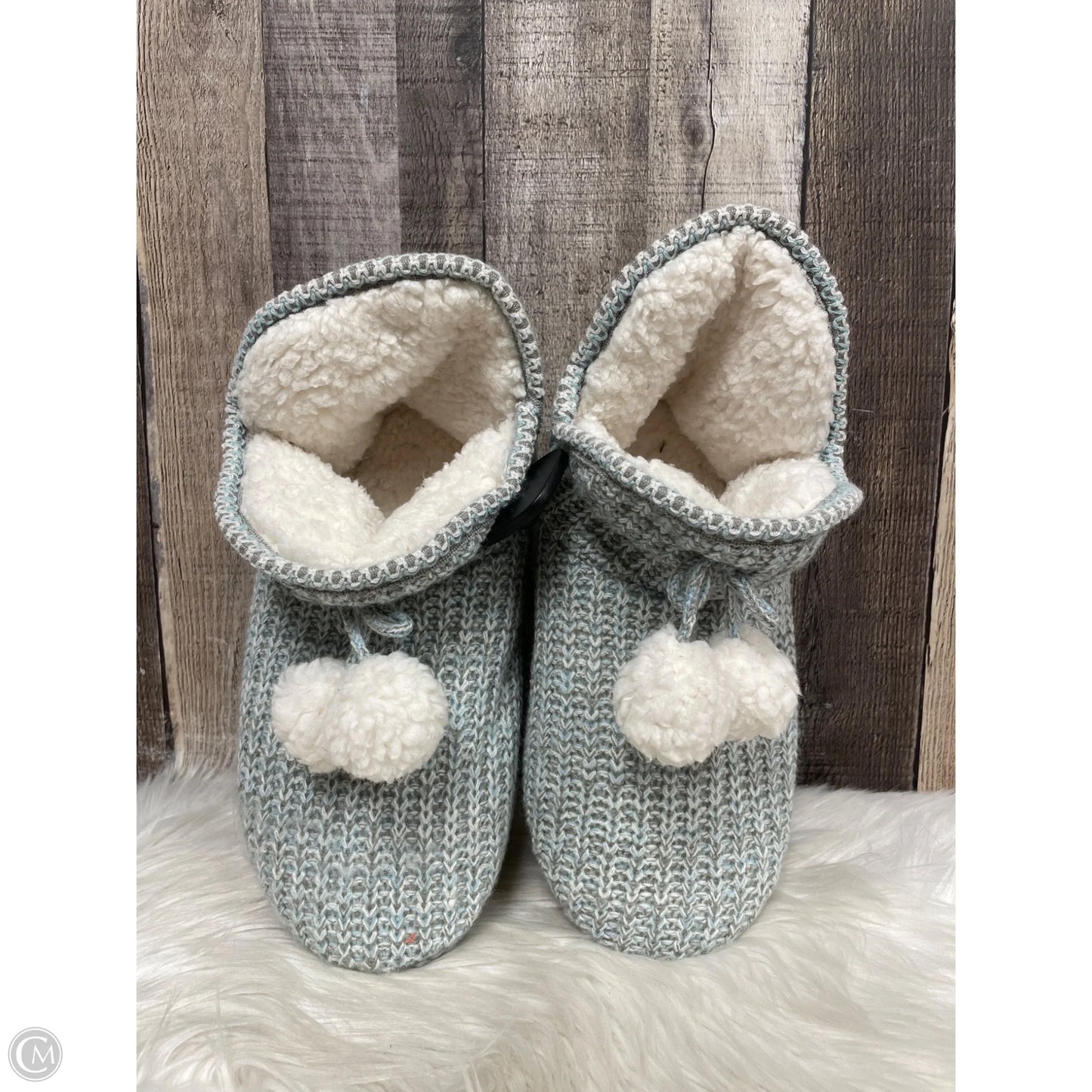 Slippers By Muk Luks In Blue
