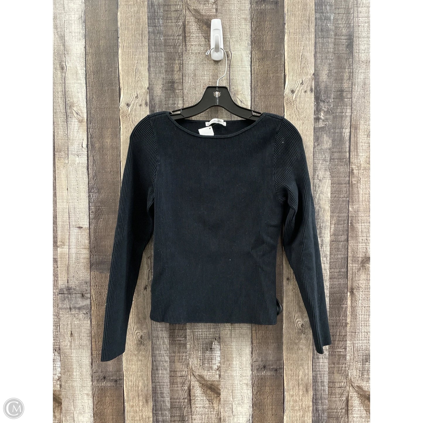 Sweater By Abercrombie And Fitch In Black, Size: M