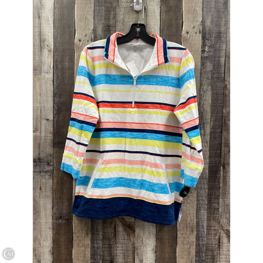 Top Long Sleeve By Talbots In Multi-colored, Size: M